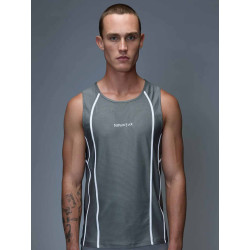 Supawear Airflow Singlet Tank Top Grey (T11216)