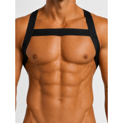 Gayrado Elastic X-Shoulder Back Harness Black (T7983)