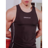 Supawear Speed Singlet Tank Top Black (T11666)