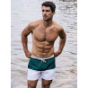2eros S70 Colour-Blocked Byron Shorts Calypso White/Green (T11668)