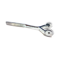Rouge Stainless Steel Two Prong Pinwheel (T11447)