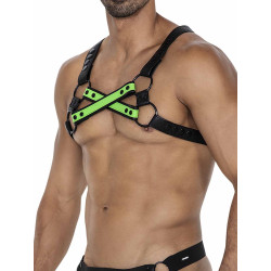 H4RNESS by C4M - 4-Way Harness Blazing Green (T11195)