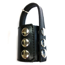 Rouge Leather Ball Stretcher Black (T11304)