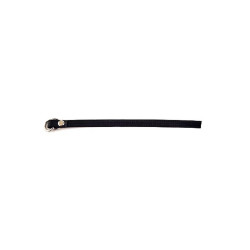 Rouge Leather Double D-Ring Cock Black (T11339)