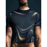 Supawear Printed Pride Crop T-Shirt Rainbow (T11221)