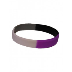 Asexual Bracelet Silicone (T4744)