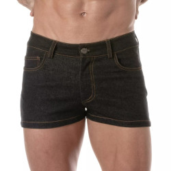 ToF Paris Urban Jean Mini Shorts Black (T12063)