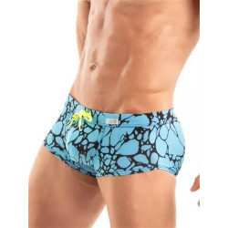 ToF Paris Printed Swim Trunks Blue (T12196)