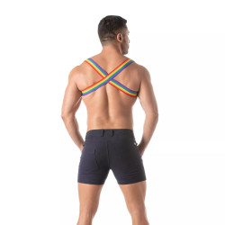 ToF Paris Rainbow Chest Harness Multicolor (T11880)