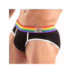 ToF Paris Pride Brief Underwear Black (T12219)