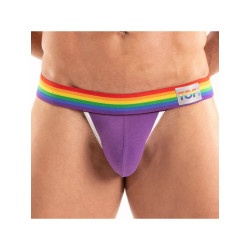 ToF Paris Pride Jockstrap Underwear Purple (T12231)