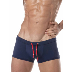 ToF Paris Plain Mini Swim Trunks Navy Blue (T11701)