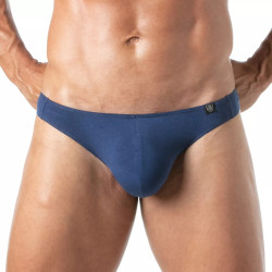 ToF Paris Champion Thong Underwear Navy Blue (T11997)