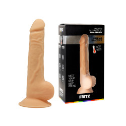 Brunos Fritz Premium Silicone Dual Density Dildo 17.5 x 3.5 cm (T9942)