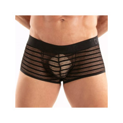 ToF Paris Sheer Mykonos Backless Trunk Underwear Black (T11757)