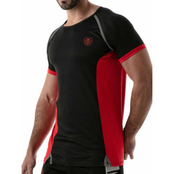 TOF Paris Total Protection T-Shirt Black/Red (T11543)
