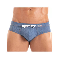 ToF Paris Denim Swim Briefs Blue (T12201)