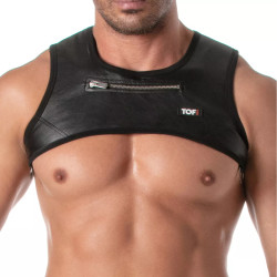 ToF Paris Kinky Zipped Pocket Harness Black (T12115)