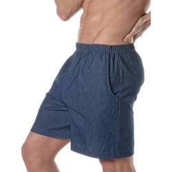 ToF Paris Light Denim Bermuda Shorts Blue (T12061)