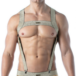TOF Paris Magic Suspenders Gold One Size (T11990)