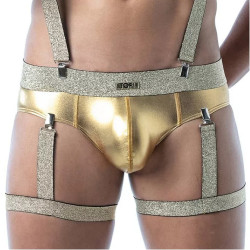 TOF Paris Magic Leg Harness Gold One Size (T11988)