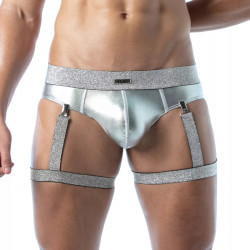 TOF Paris Magic Leg Harness Silver One Size (T11987)