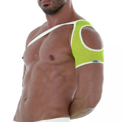 ToF Paris Neon Mesh Shoulder Harness Yellow (T11933)