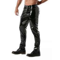 ToF Paris Vinyl Pants Black (T12145)