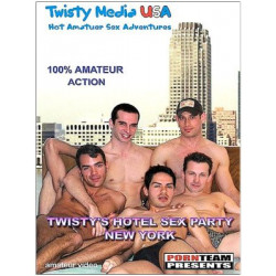 Twisty`s Hotel Sex Party: New York DVD (Twisty Media) (09969D)