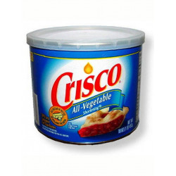 Crisco Shortening All Vegetable 1lb. / 453 g (E14002)