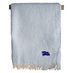 Leather Flag Towel/Handtuch White 40x66 cm / 16x26 inch (T5250)