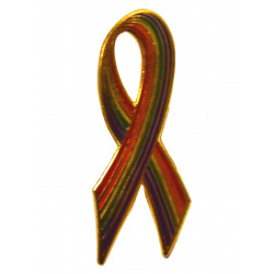Pin Regenbogen / All Rainbow Ribbon (T5211)