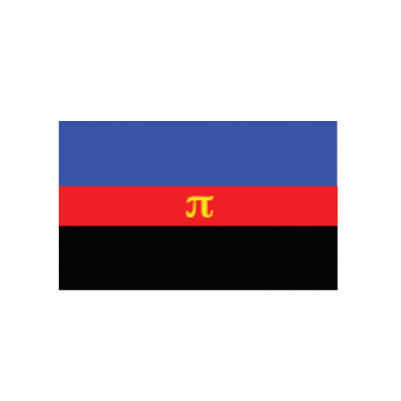 Polyamory Flag Aufkleber / Sticker 5.0 x 7,6 cm (T5202)